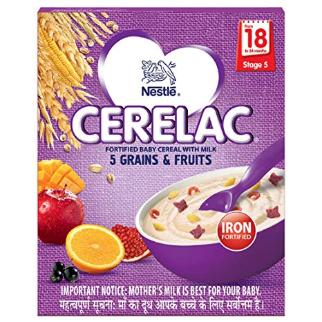 Nestle Cerelac stage 5grain fruits 300g