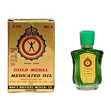 Gold Medal Medicated oil 3ml (Imported)