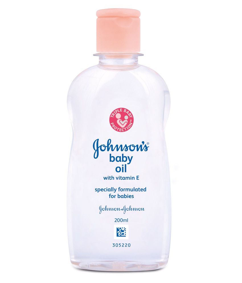 Johnsons baby oil with vitamin E 200ml