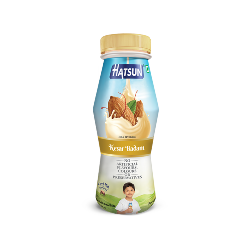 Hatsun Kesar Badam milkshake 200ml