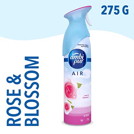 Ambi Pur Rose and Blossom Air Freshener - 275 g