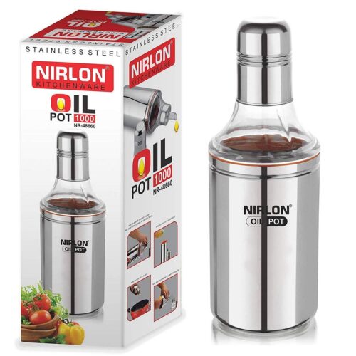 Nirlon Stainless Oil Dispenser 1000ml