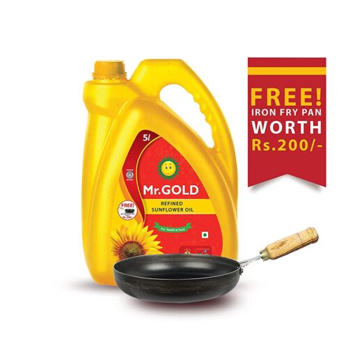 Mr.gold 5lit can with free Dosa Tawa