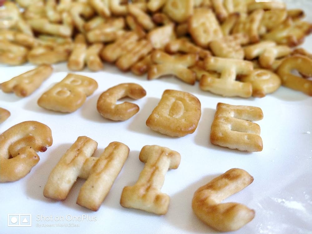 Perrys English Alphabet biscuits