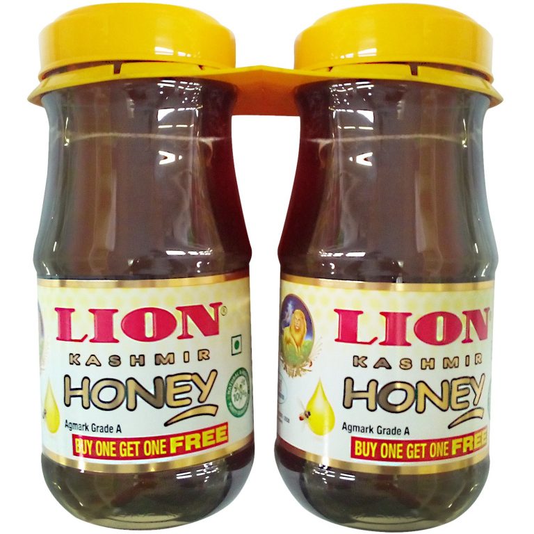 Lion kashmir Honey 1kg (1+1)offer