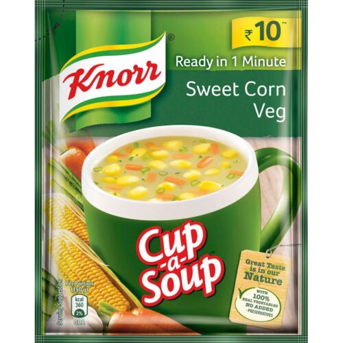 Knorr Sweet Corn Veg Soup 10rs