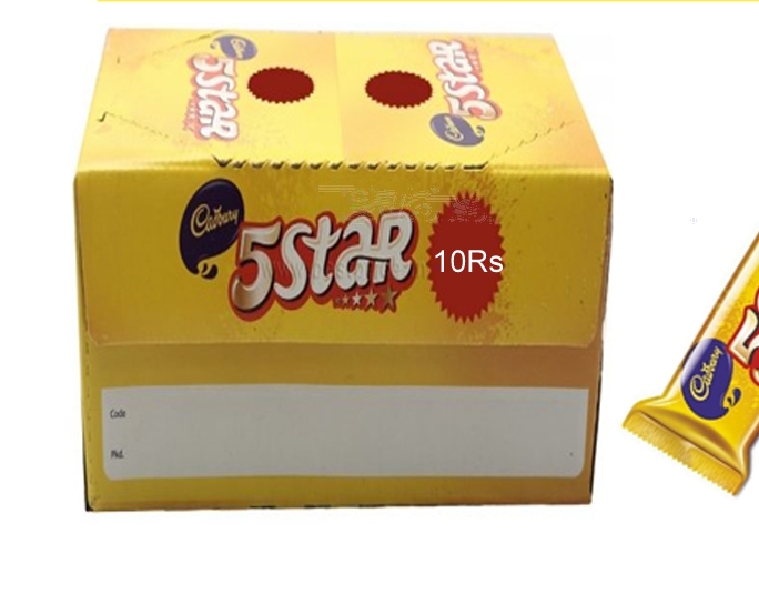 Cadbury 5Star 10rs box 40Pcs