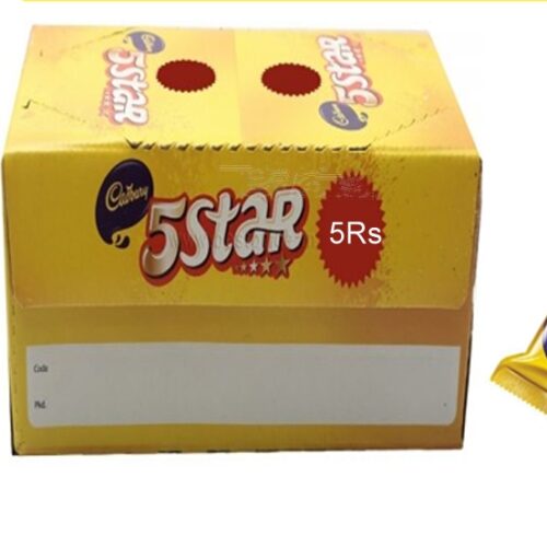Cadbury 5Star 5rs box 54pcs