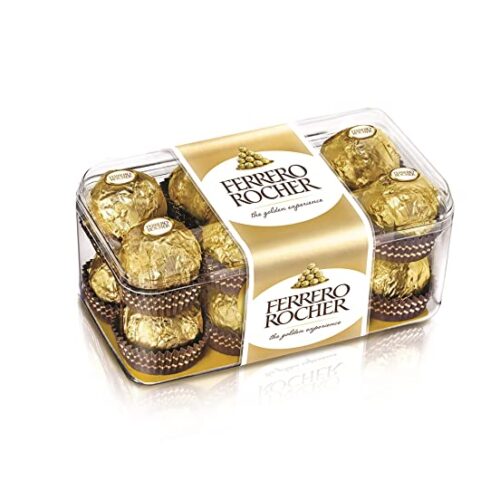 Ferrero Rocher Made In Italy Milk Chocolate Milk Hazelnut (16 pcs)