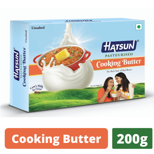 Hatsun Cooking Butter 200g (unsalted)