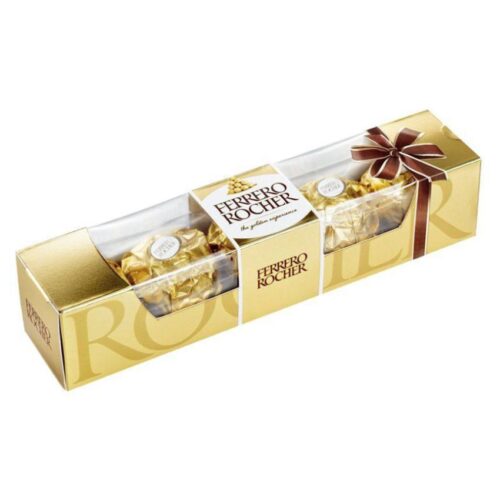 Ferrero Rocher Made In Italy Milk Chocolate Milk Hazelnut (4pcs)