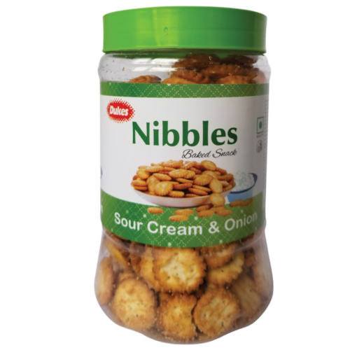Dukes Nibbles Sour Cream & Onion Crackers