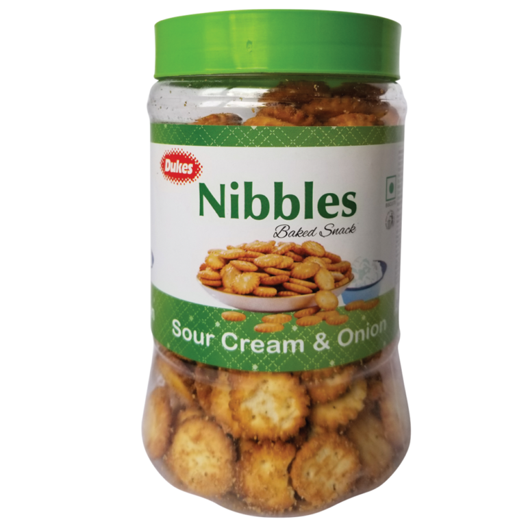 Dukes Nibbles Sour Cream & Onion Crackers