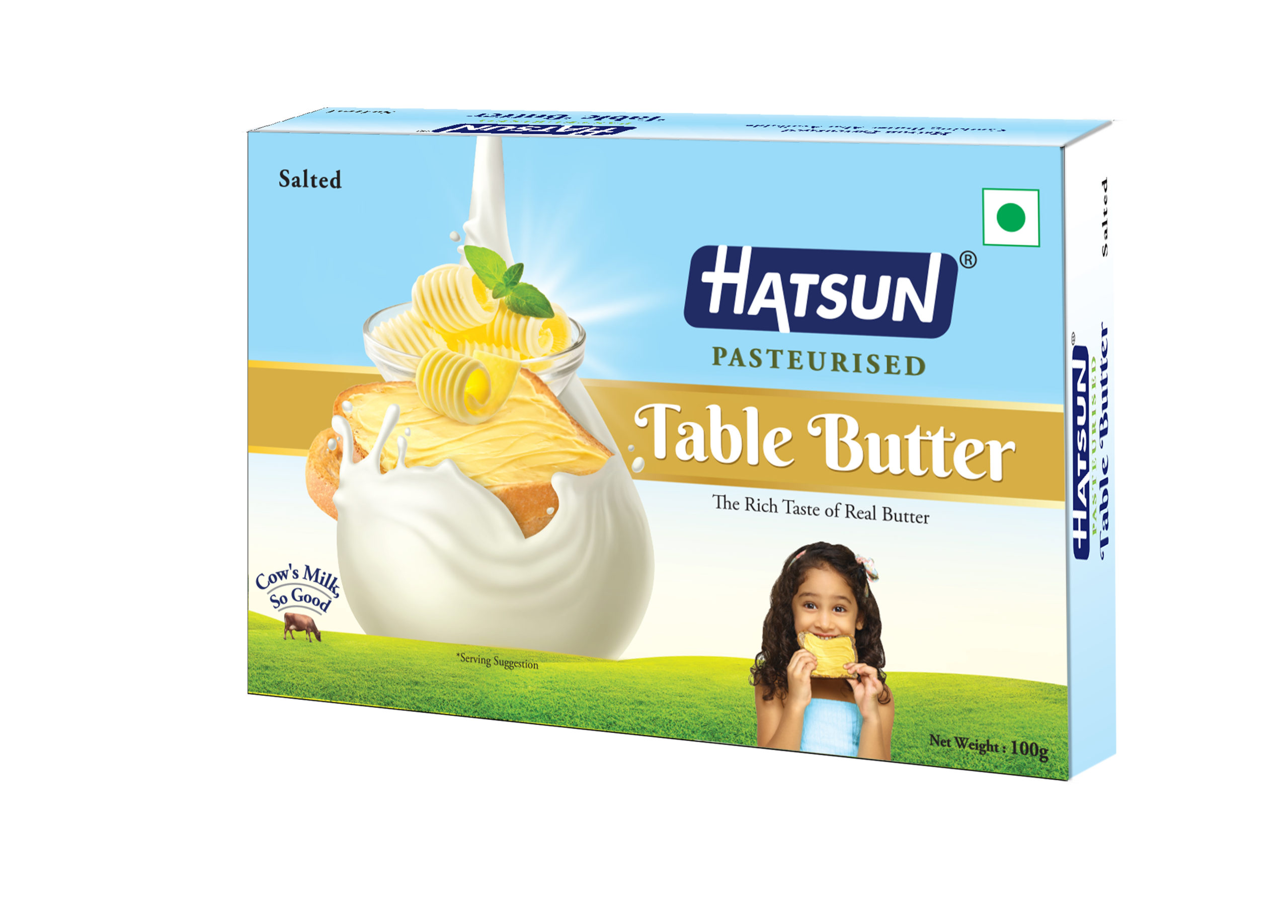 Hatsun Table Butter 100g (salted)