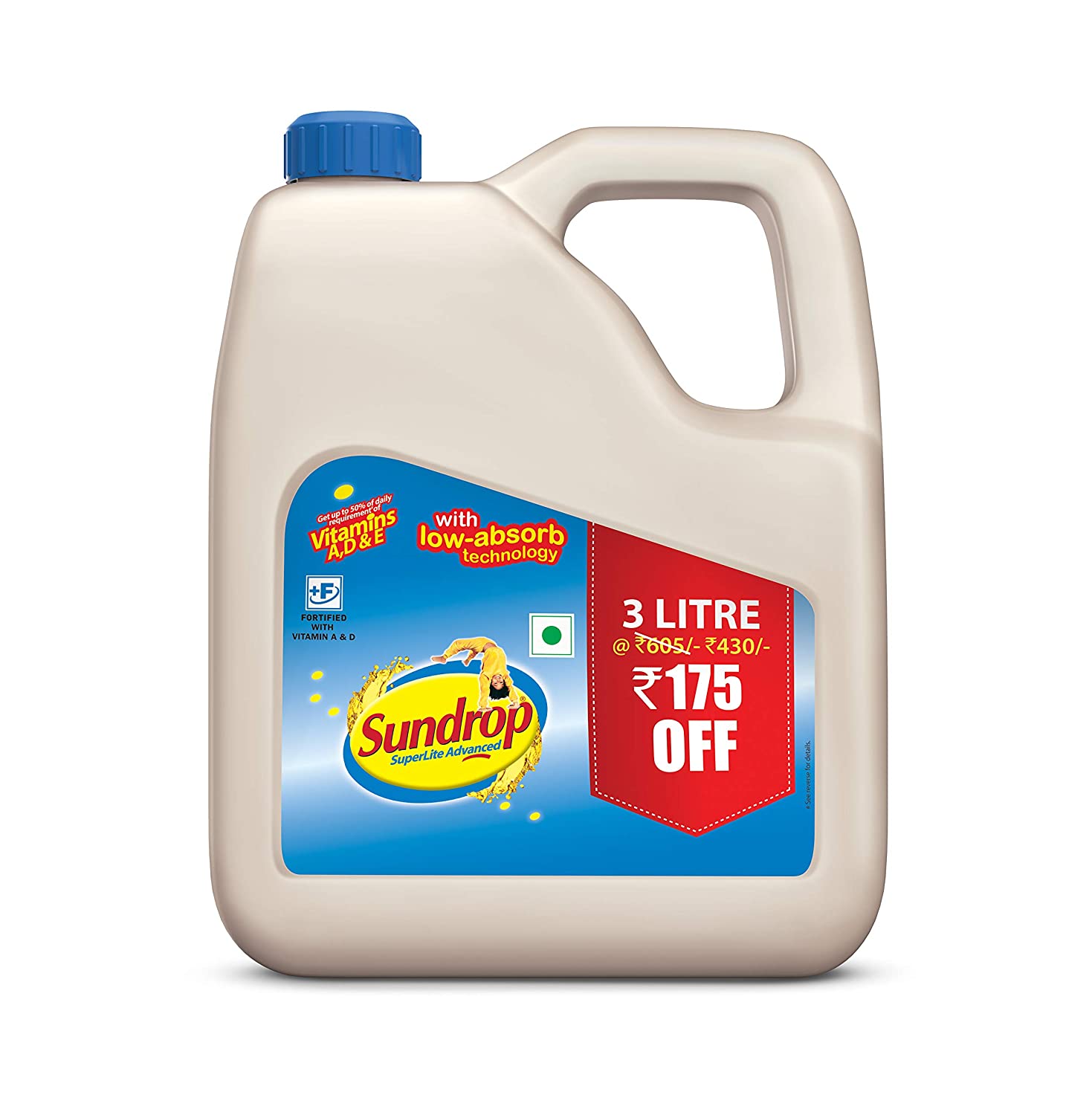 Sundrop superlite advanced oil 3lit can Special Offer