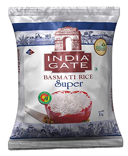 India gate Super Basmathi rice 1kg