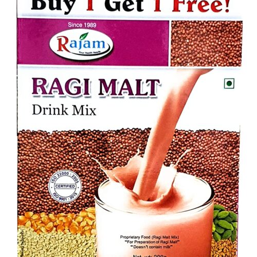 Rajam Ragi Malt Mix 200gms (buy 1- get 1)
