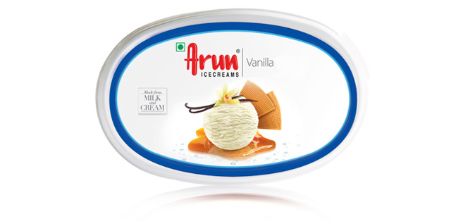 Arun Ice Cream - Vanilla 250ml