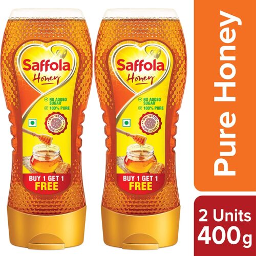 Saffola Honey- 100% pure 400g set