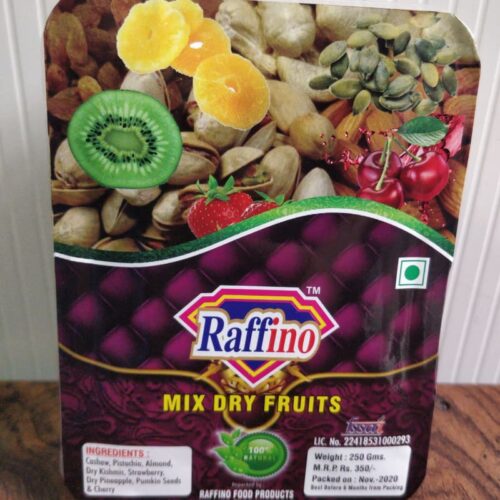 Mix Dry Fruits 250gms(Unpacked)