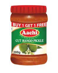 Aachi Cut  Mango Pickle 200gms 1+1 offer
