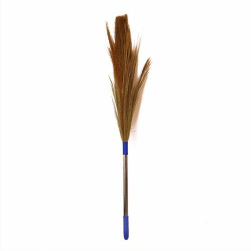 Steel Handled Grass Broom