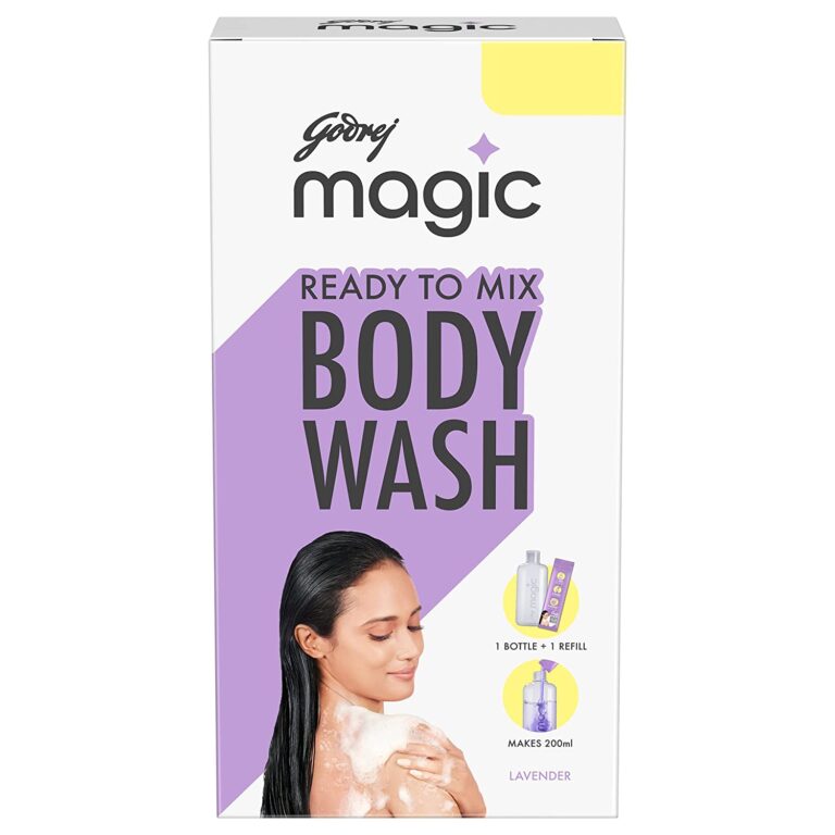 Godrej Magic Ready to Mix Body Wash Lavender Combi pack (Bottle + Refill)