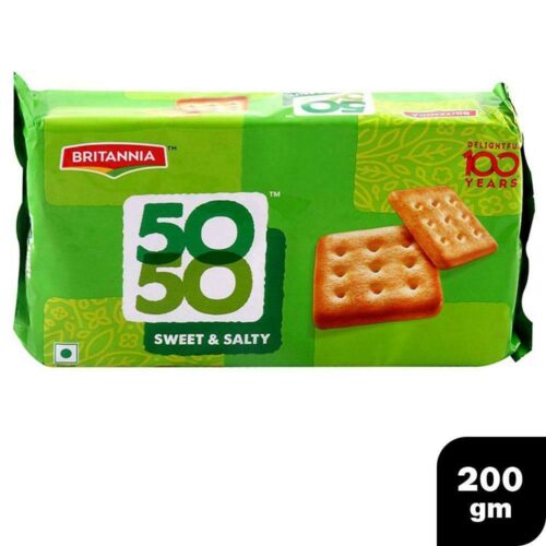 Britannia 50-50 sweet and salt  200g