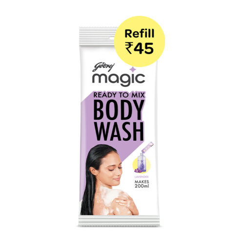 Godrej Magic Ready to Mix Body Wash Lavender Refil