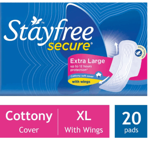Stayfree secure extra large sanitary pad 20Pads
