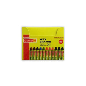 Camel Wax Crayons 24color