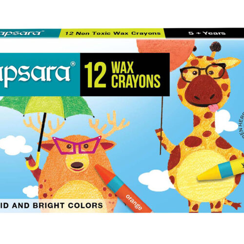 Apsara 12 Wax Crayons