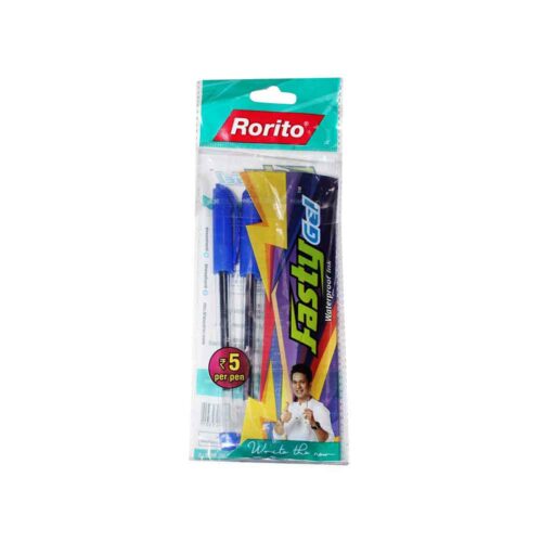 Rorito Blue Gel Pen 5pcs