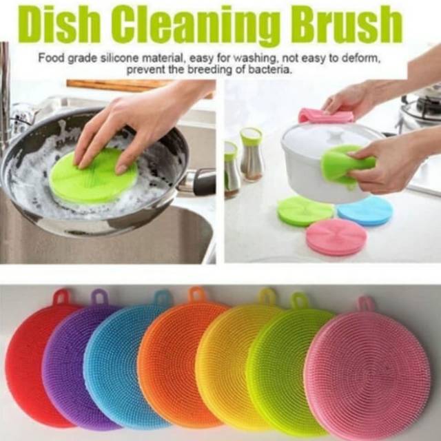 Silicone Multipurpose Scrubber 1pcs - Image 4