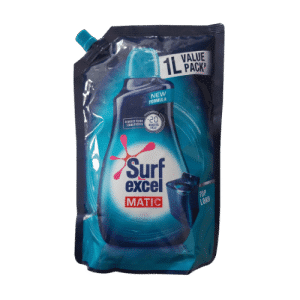 Surf excel top load liquid 1lit Pouch